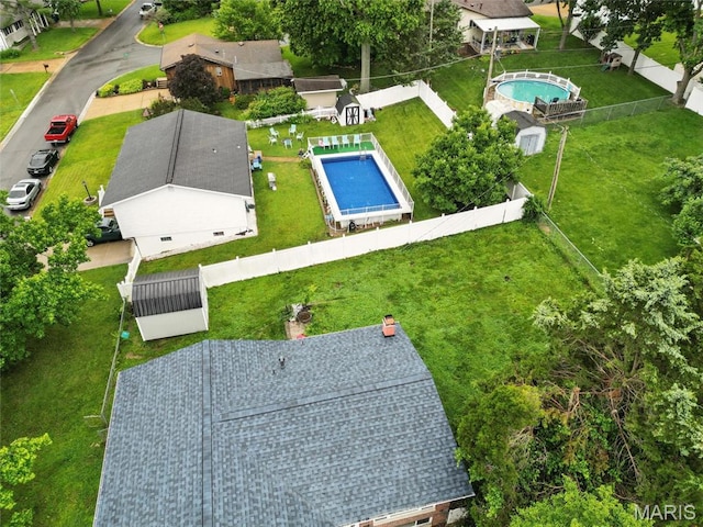 2649 Georgia Dr, Arnold, MO 63010 - bird's eye view of a pool