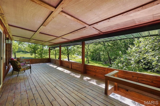 14938 Pike 139, Bowling Green, MO 63334 - view of wooden deck