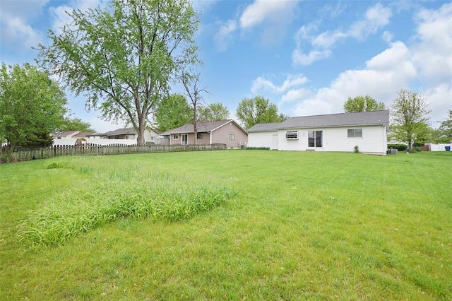 view of yard