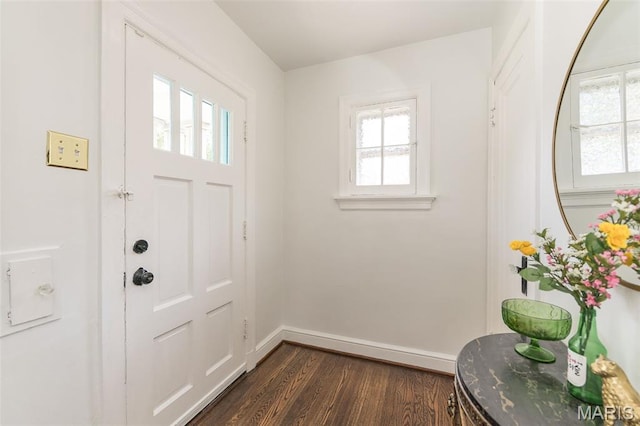 2235 Brown Rd, Overland, MO 63114 - doorway featuring plenty of natural light and dark wood-style floors