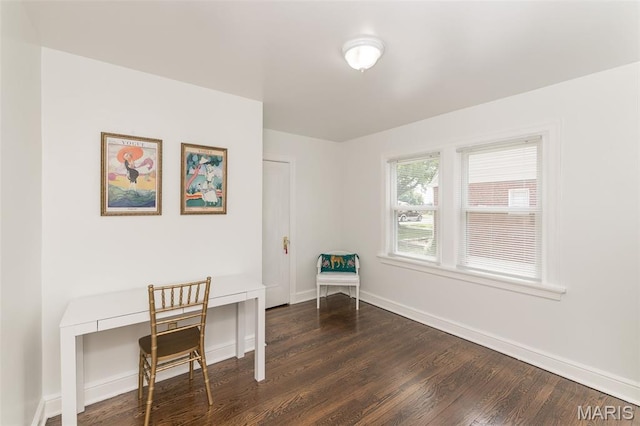 2235 Brown Rd, Overland, MO 63114 - office space featuring dark wood-style floors