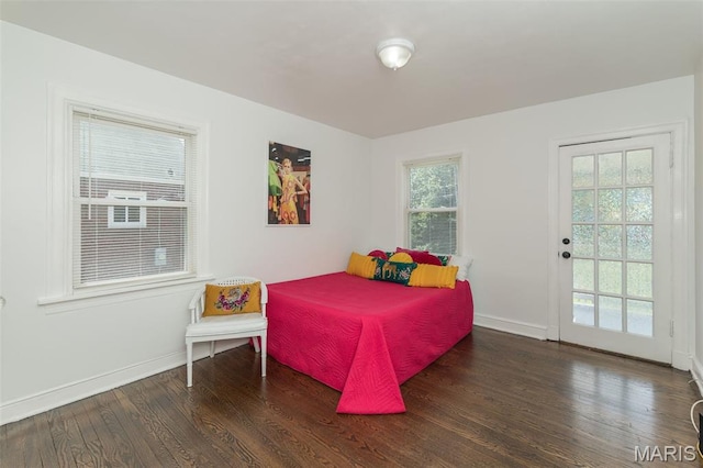 2235 Brown Rd, Overland, MO 63114 - bedroom featuring wood finished floors and baseboards