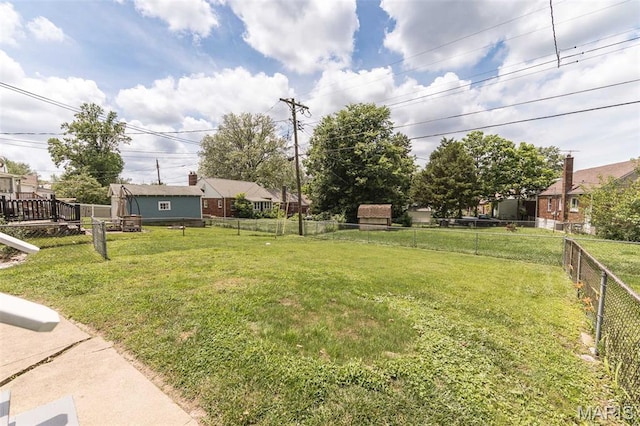 2235 Brown Rd, Overland, MO 63114 - view of fenced backyard