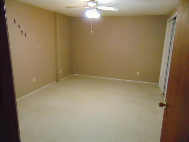 1184 Ripley 21n-10, Doniphan, MO 63935 - unfurnished room with a ceiling fan and baseboards