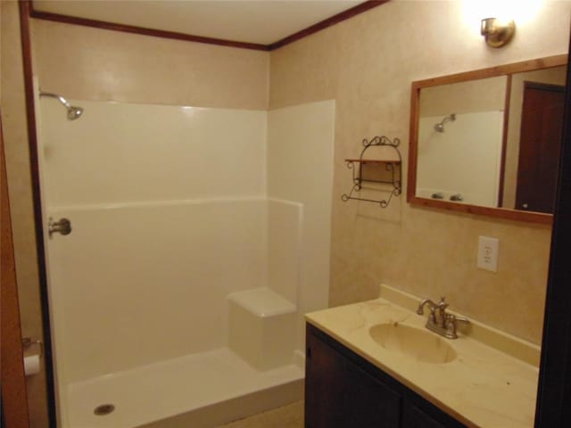 1184 Ripley 21n-10, Doniphan, MO 63935 - full bath featuring a shower, ornamental molding, and vanity