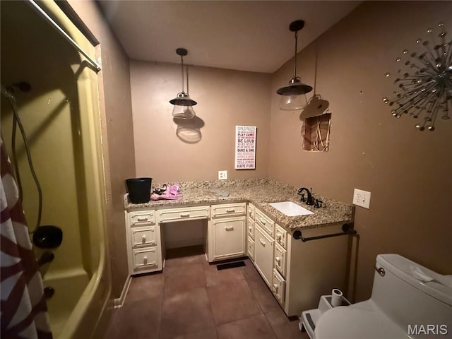 7526 State Highway 164, Cardwell, MO 63829 - full bathroom with vanity, tile patterned flooring, and bathing tub / shower combination