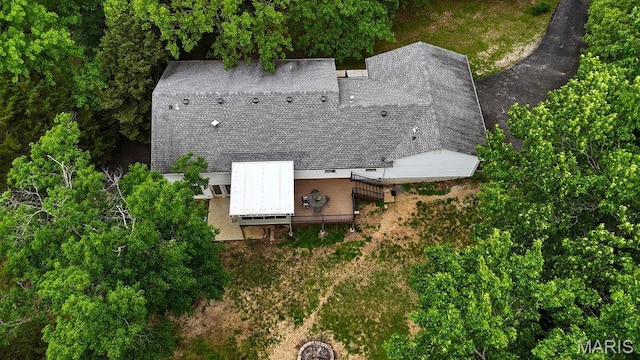 524 Arrowhead Pt, Cedar Hill, MO 63016 - view from above of property
