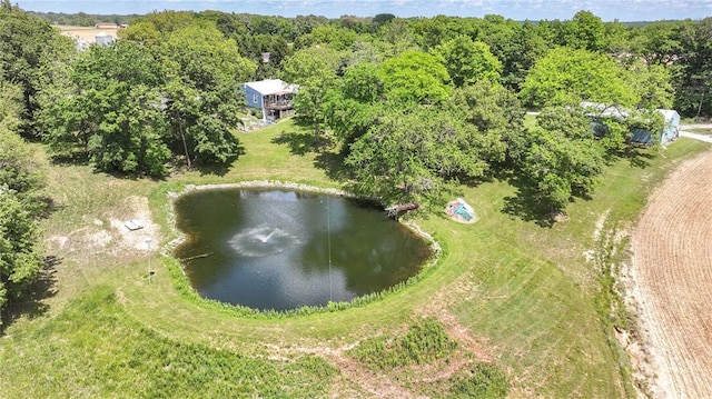 23571 Peppermill Ln, Hettick, IL 62649 - bird's eye view of a nearby body of water