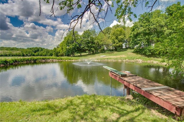 23571 Peppermill Ln, Hettick, IL 62649 - dock with a water view
