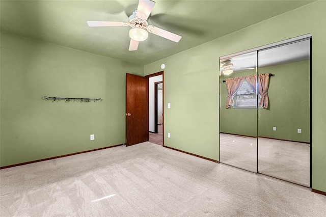 226 Ridgeview Dr, Columbia, IL 62236 - unfurnished bedroom featuring a closet, carpet, and baseboards