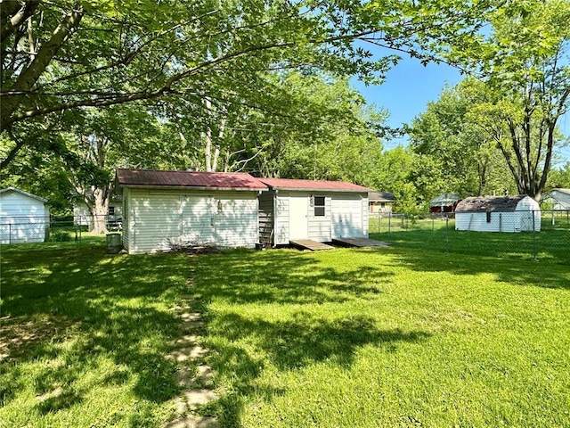 view of yard