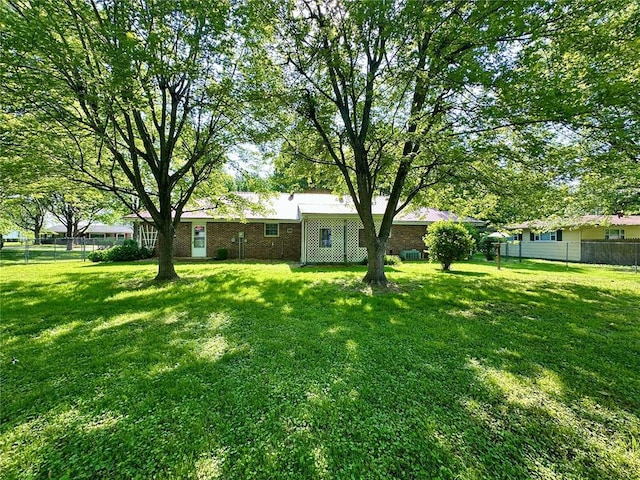 view of yard