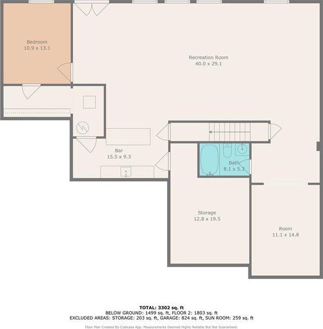 floor plan / room layout