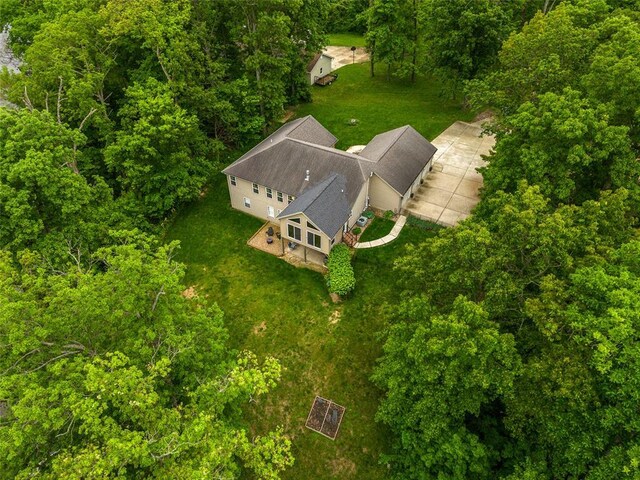 view of subject property