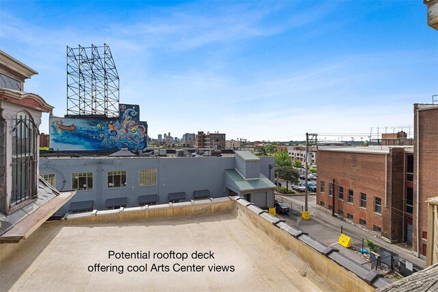 3534 Washington Ave, Saint Louis, MO 63103 - view of patio / terrace featuring a city view