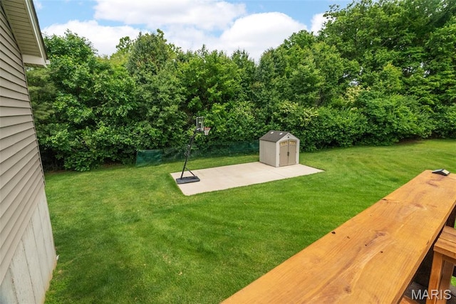 13116 Ambrose Ct, Black Jack, MO 63033 - view of grassy yard with a patio