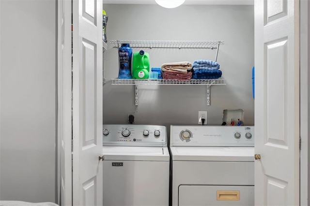 1408 Summertree Springs Ave Unit C, Valley Park, MO 63088 - laundry area with separate washer and dryer