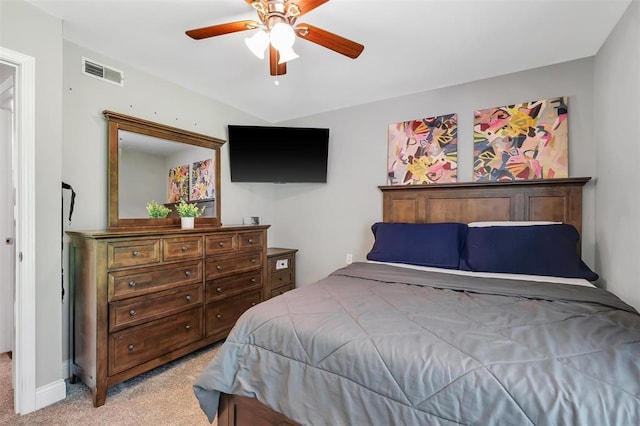 1408 Summertree Springs Ave Unit C, Valley Park, MO 63088 - bedroom with light colored carpet and a ceiling fan