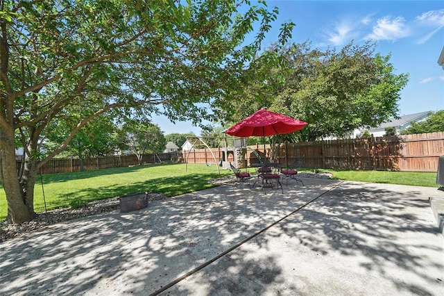 14 Heavenly Valley Dr, Dardenne Prairie, MO 63368 - view of patio / terrace featuring a playground