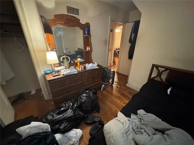 206 Thoroughman Ave, Ferguson, MO 63135 - bedroom with wood finished floors