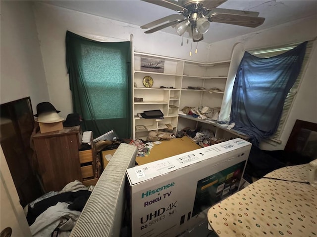 206 Thoroughman Ave, Ferguson, MO 63135 - bedroom with ceiling fan