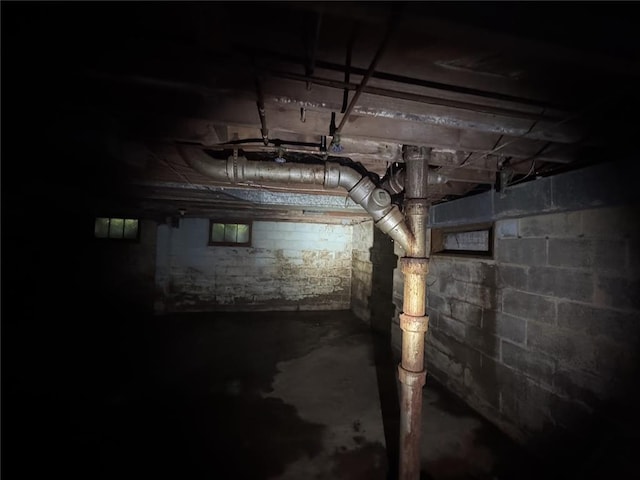 206 Thoroughman Ave, Ferguson, MO 63135 - view of unfinished basement