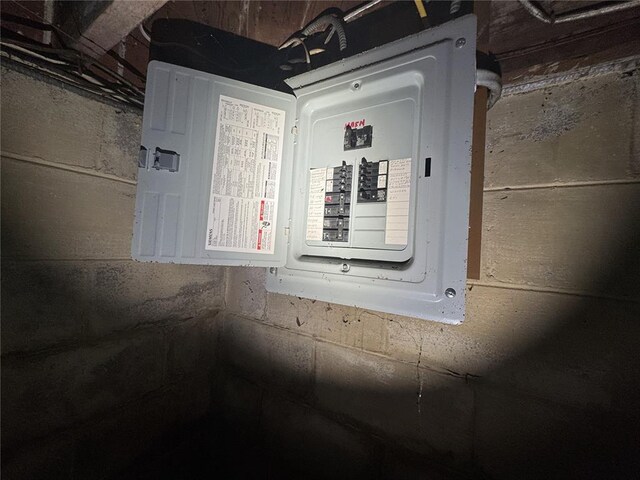 206 Thoroughman Ave, Ferguson, MO 63135 - utilities with electric panel