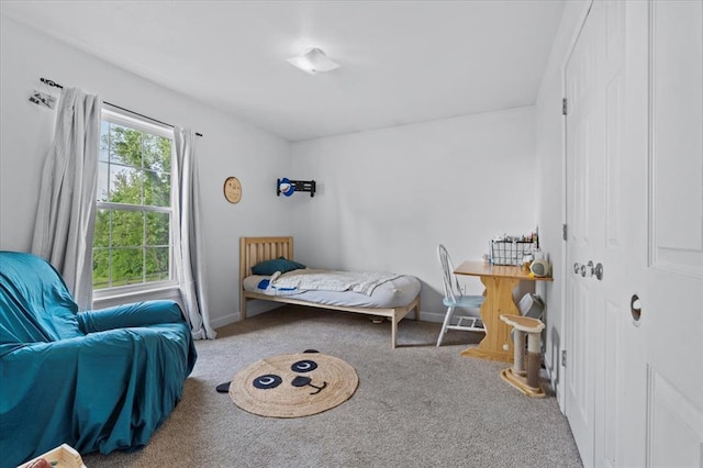 15 W 13th St, Washington, MO 63090 - carpeted bedroom featuring baseboards