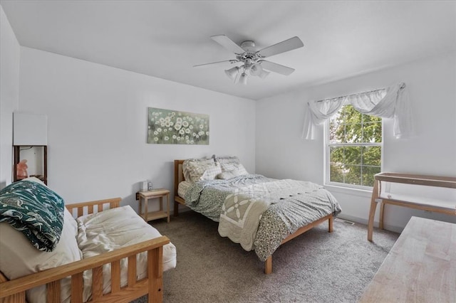 15 W 13th St, Washington, MO 63090 - bedroom featuring carpet flooring and ceiling fan