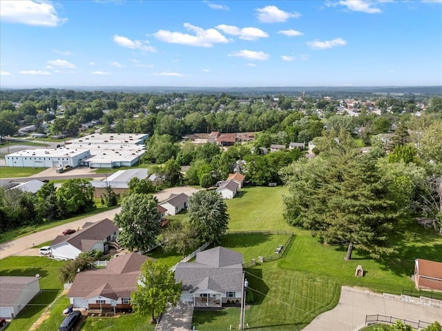 15 W 13th St, Washington, MO 63090 - aerial view of a tree filled landscape