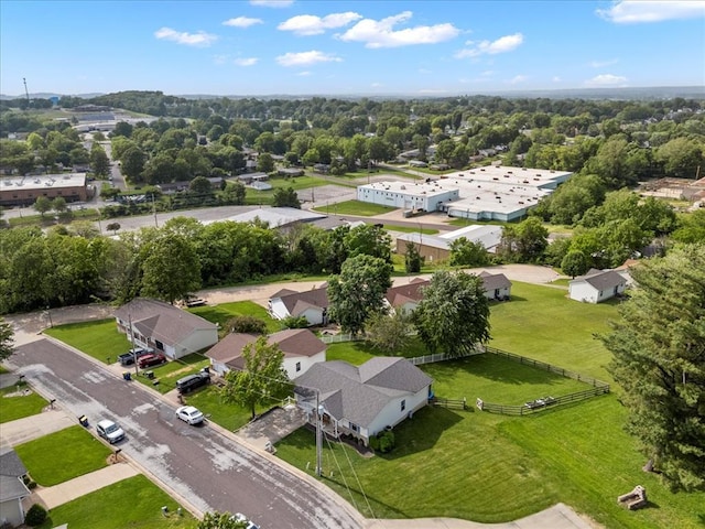 15 W 13th St, Washington, MO 63090 - aerial view of a tree filled landscape