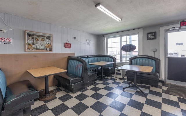 108 College Ave, Licking, MO 65542 - home office with tile patterned floors and a textured ceiling