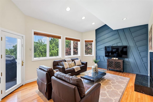 169 Fick Farm Rd, Chesterfield, MO 63005 - living area with light wood-style flooring, baseboards, and recessed lighting
