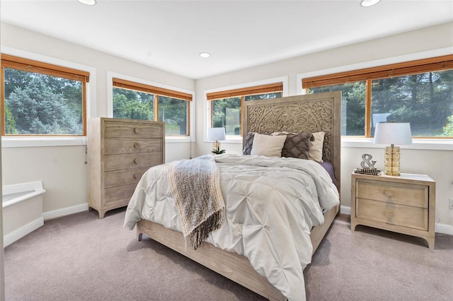 169 Fick Farm Rd, Chesterfield, MO 63005 - bedroom featuring carpet, recessed lighting, and baseboards