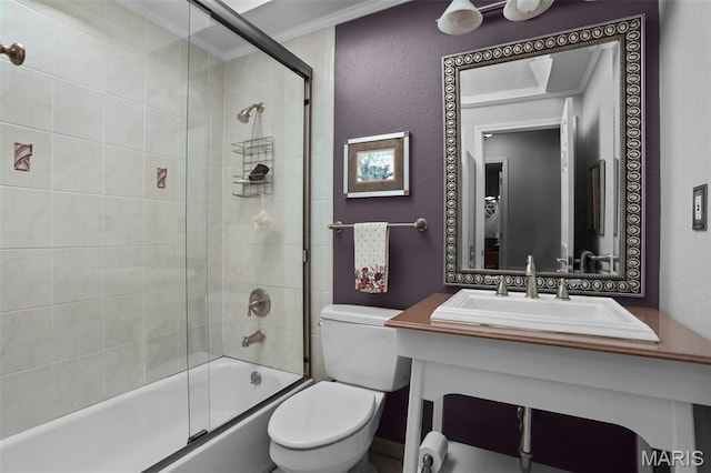 12036 Orchard View Dr, Creve Coeur Township, MO 63146 - full bathroom featuring enclosed tub / shower combo and vanity