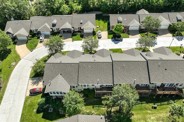 55 Rue De Paix Dr, Lake St Louis, MO 63367 - aerial view of residential area