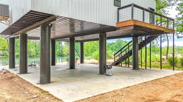 1300 River Valley Rd, Doniphan, MO 63935 - view of home's community featuring stairway and a patio area