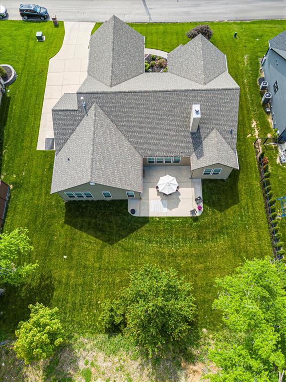 2604 Center Ave, Wildwood, MO 63040 - aerial view of property and surrounding area