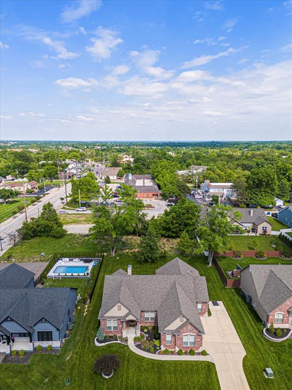 2604 Center Ave, Wildwood, MO 63040 - aerial perspective of suburban area