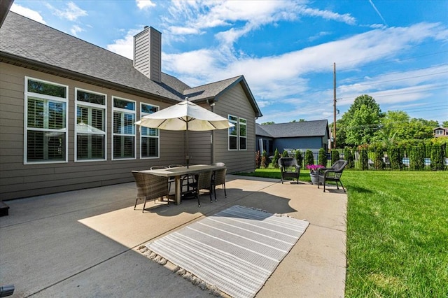2604 Center Ave, Wildwood, MO 63040 - view of patio / terrace featuring outdoor dining area