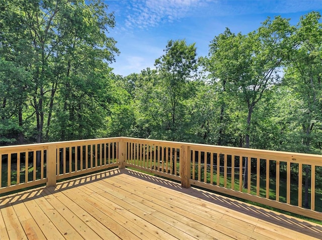 view of deck