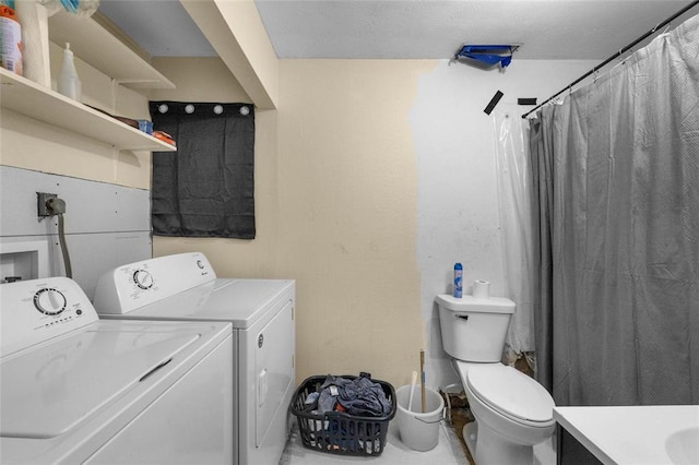 6 Clay St, Park Hills, MO 63601 - laundry area featuring independent washer and dryer