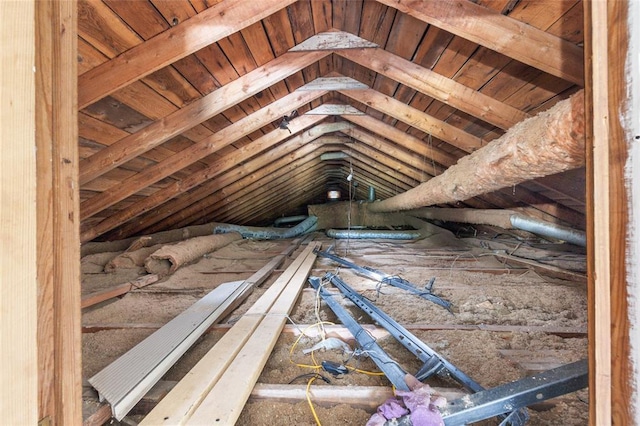 6 Clay St, Park Hills, MO 63601 - view of unfinished attic