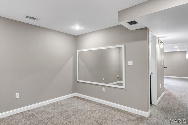 2001 Paul Renaud Blvd, Lake St Louis, MO 63367 - carpeted spare room featuring baseboards and recessed lighting
