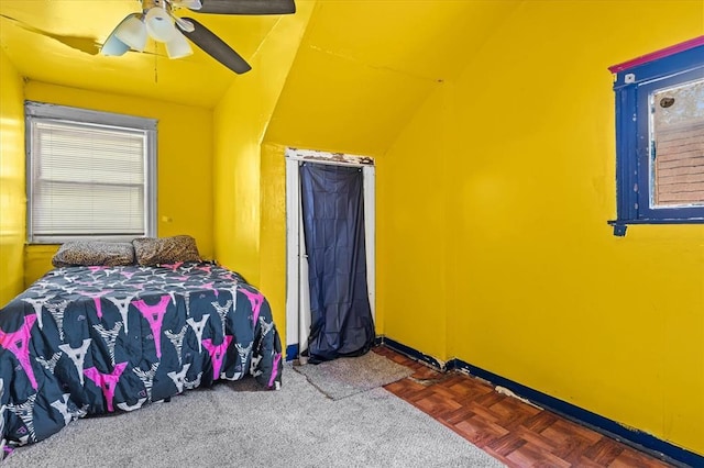 4615 San Francisco Ave, Saint Louis, MO 63115 - bedroom with a ceiling fan and baseboards