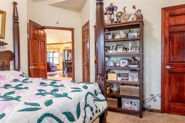 205 Hickman Dr, Bowling Green, MO 63334 - bedroom with light colored carpet