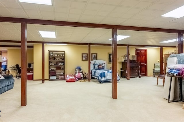 205 Hickman Dr, Bowling Green, MO 63334 - finished basement with carpet