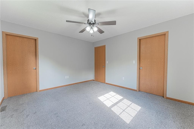 26805 Stephanie Ln, Laquey, MO 65534 - unfurnished room with light carpet, baseboards, and a ceiling fan