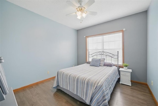 3 Jura Ct, Ofallon, MO 63368 - bedroom featuring wood finished floors, baseboards, and a ceiling fan