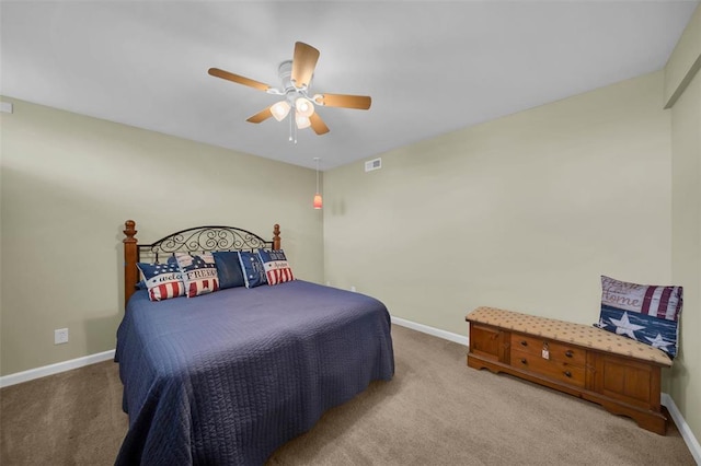 3 Jura Ct, Ofallon, MO 63368 - bedroom featuring carpet, baseboards, and a ceiling fan